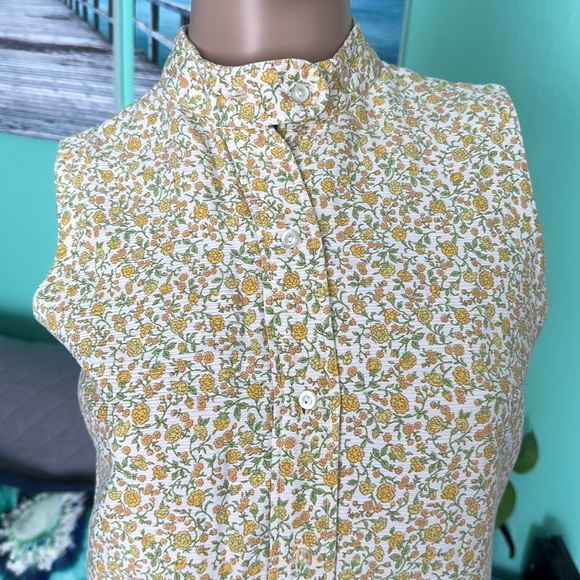 🌼1970’s Floral Romper🌼 - Picture 3 of 13